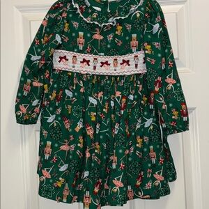 Bonnie Jean Green Nutcracker Dress size 4T